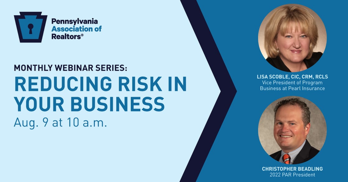 Webinar: Reducing Risk in Your Business